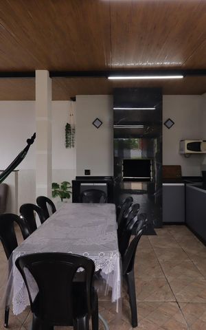 Casa para alugar com 80m², 2 quartos e 1 vagaÁrea Gourmet