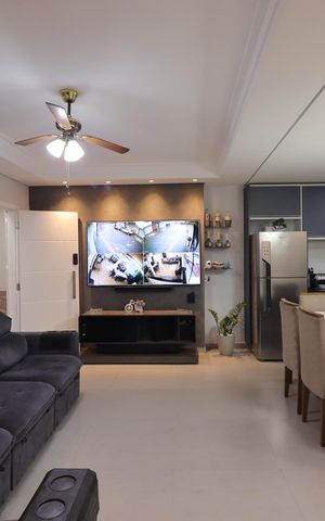 Casa para alugar com 80m², 2 quartos e 1 vagaSala