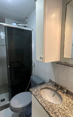 Apartamento para alugar com 59m², 2 quartos e 1 vagaBanheiro