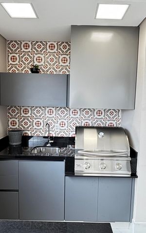 Apartamento à venda com 252m², 4 quartos e 4 vagas Apartamento à venda com 252m², 4 quartos e 4 vagasSala de Jantar - Varanda