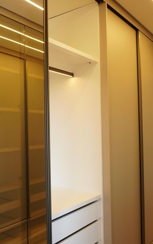 Apartamento para alugar com 107m², 3 quartos e 2 vagasCloset da Suíte 1
