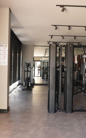 Apartamento para alugar com 107m², 3 quartos e 2 vagasÁrea comum - Espaço Fitness