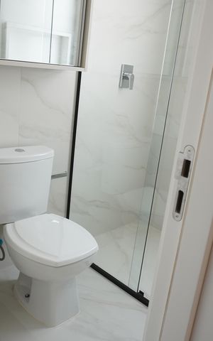 Apartamento para alugar com 107m², 3 quartos e 2 vagasBanheiro da Suíte 3