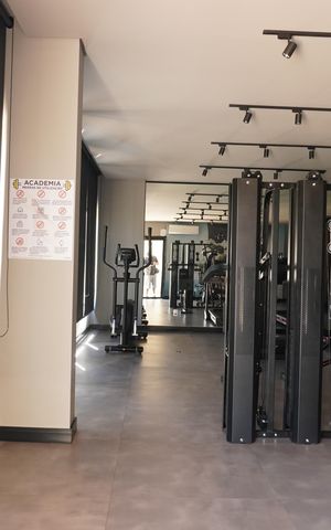 Apartamento para alugar com 107m², 3 quartos e 2 vagasÁrea comum - Espaço Fitness