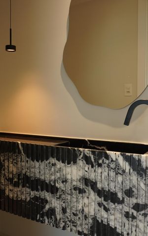 Apartamento para alugar com 107m², 3 quartos e 2 vagasBanheiro Social