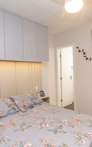 Apartamento à venda com 75m², 3 quartos e 2 vagas Apartamento à venda com 75m², 3 quartos e 2 vagasQuarto 2