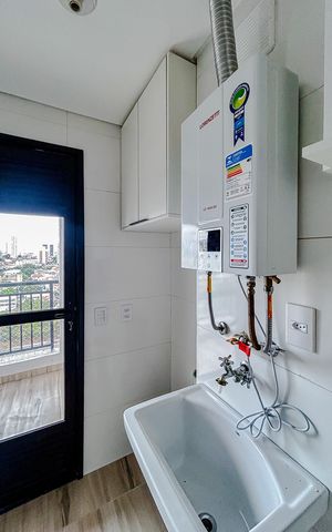 Apartamento para alugar com 38m², 1 quarto e 1 vagaCozinha e Área de Serviço