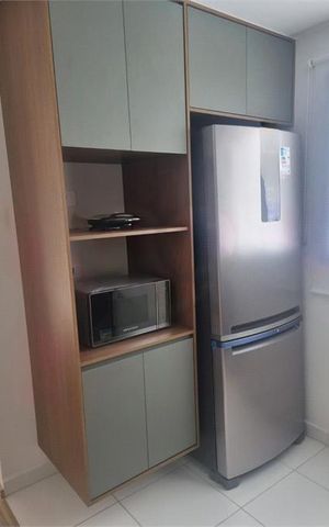 Apartamento à venda com 37m², 1 quarto e sem vaga
