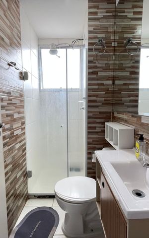 Apartamento para alugar com 42m², 2 quartos e sem vaga Apartamento para alugar com 42m², 2 quartos e sem vagaBanheiro