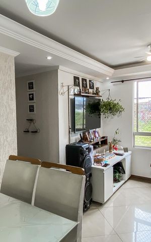 Apartamento para alugar com 57m², 2 quartos e 1 vaga Apartamento para alugar com 57m², 2 quartos e 1 vagaSala
