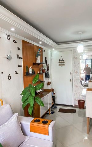 Apartamento para alugar com 57m², 2 quartos e 1 vaga Apartamento para alugar com 57m², 2 quartos e 1 vagaSala