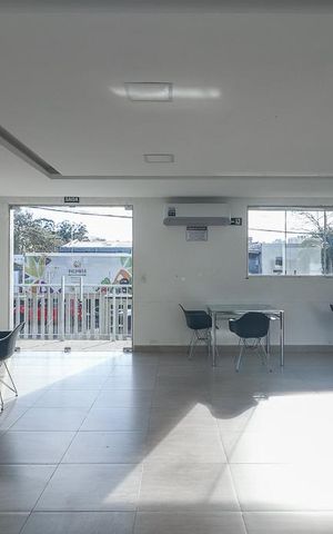 Apartamento à venda com 46m², 2 quartos e 1 vagaÁrea comum - Salão de festas