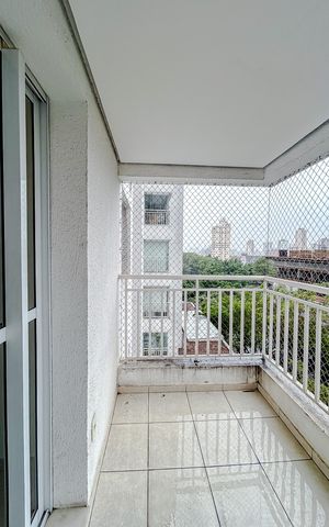 Apartamento para alugar com 55m², 2 quartos e 1 vagaVaranda