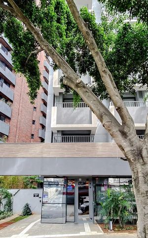 Studio para alugar com 27m², 0 quarto e sem vaga Studio para alugar com 27m², 0 quarto e sem vagaFachada e portaria