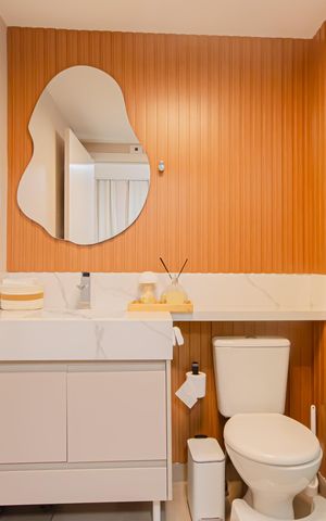 Apartamento à venda com 56m², 1 quarto e 1 vaga Apartamento à venda com 56m², 1 quarto e 1 vagaBanheiro