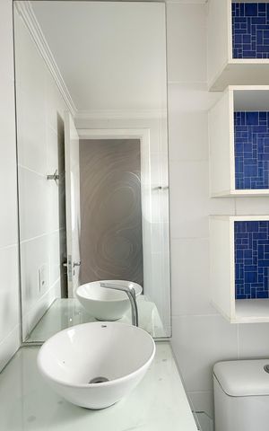 Apartamento para alugar com 45m², 2 quartos e sem vaga Apartamento para alugar com 45m², 2 quartos e sem vagaBanheiro