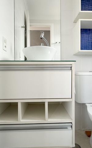 Apartamento para alugar com 45m², 2 quartos e sem vaga Apartamento para alugar com 45m², 2 quartos e sem vagaBanheiro