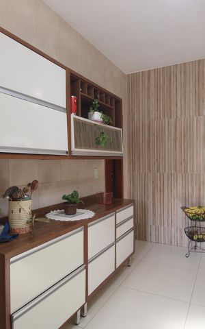 Casa de condomínio à venda com 130m², 2 quartos e 3 vagasCozinha