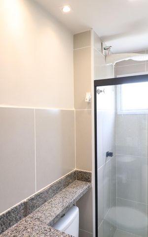 Apartamento para alugar com 45m², 2 quartos e 1 vagaBanheiro Social