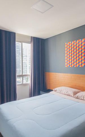 Apartamento à venda com 48m², 1 quarto e 1 vaga Apartamento à venda com 48m², 1 quarto e 1 vagaQuarto Suíte