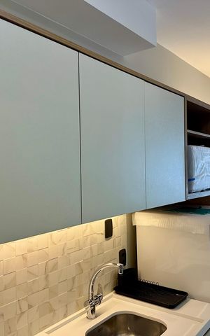 Studio para alugar com 26m², 1 quarto e sem vaga Studio para alugar com 26m², 1 quarto e sem vagaCozinha