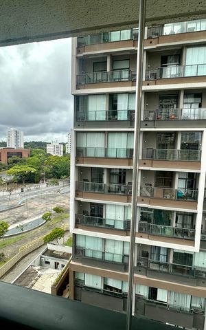 Studio para alugar com 26m², 1 quarto e sem vaga Studio para alugar com 26m², 1 quarto e sem vagaVaranda