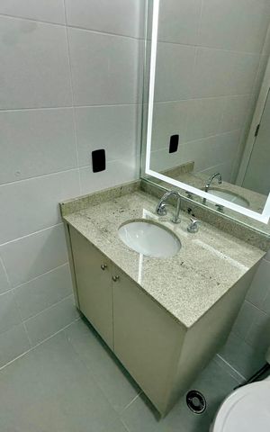 Studio para alugar com 26m², 1 quarto e sem vaga Studio para alugar com 26m², 1 quarto e sem vagaBanheiro