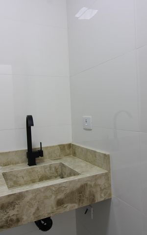 Casa à venda com 145m², 3 quartos e 2 vagasBanheiro da Suíte