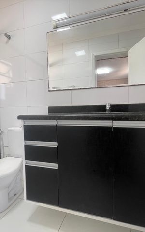 Casa para alugar com 160m², 3 quartos e 2 vagas Casa para alugar com 160m², 3 quartos e 2 vagasBanheiro Social