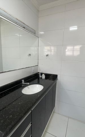 Casa para alugar com 160m², 3 quartos e 2 vagas Casa para alugar com 160m², 3 quartos e 2 vagasBanheiro Social