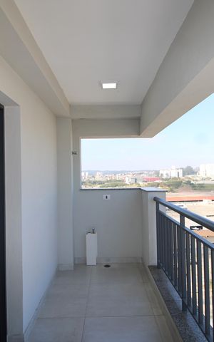 Apartamento para alugar com 60m², 2 quartos e 1 vagaVaranda