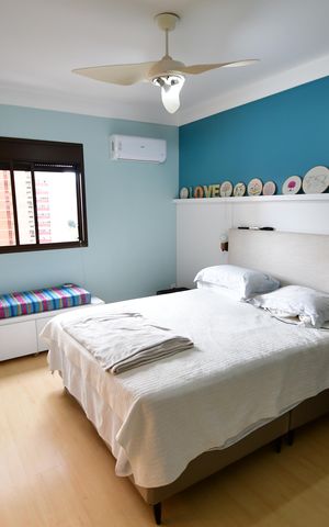 Apartamento à venda com 236m², 3 quartos e 2 vagasQuarto 3 - Suíte