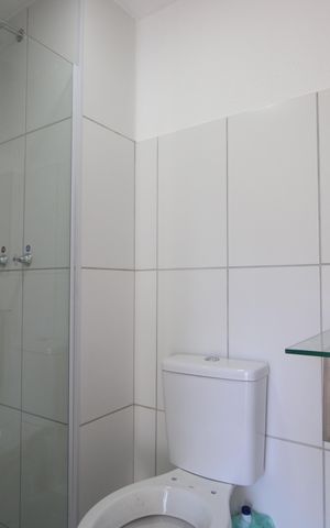 Apartamento para alugar com 44m², 2 quartos e sem vagaBanheiro