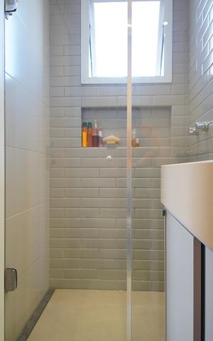 Apartamento à venda com 73m², 2 quartos e 2 vagasBanheiro da Suíte