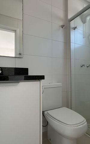 Apartamento para alugar com 112m², 2 quartos e 1 vaga Apartamento para alugar com 112m², 2 quartos e 1 vagaBanheiro