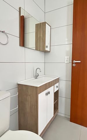 Casa para alugar com 125m², 3 quartos e 2 vagas Casa para alugar com 125m², 3 quartos e 2 vagasBanheiro suíte 1