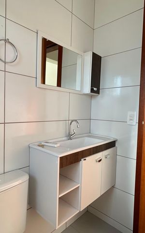 Casa para alugar com 125m², 3 quartos e 2 vagas Casa para alugar com 125m², 3 quartos e 2 vagasBanheiro suíte 2