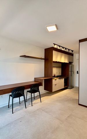 Studio para alugar com 26m², 1 quarto e sem vaga Studio para alugar com 26m², 1 quarto e sem vagaStudio