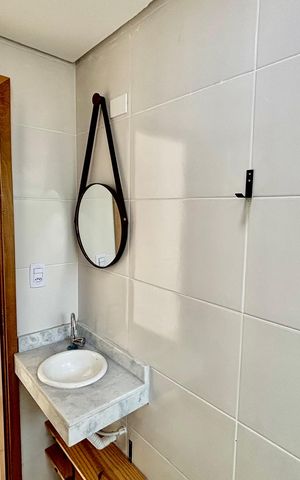 Apartamento para alugar com 37m², 2 quartos e sem vaga Apartamento para alugar com 37m², 2 quartos e sem vagaBanheiro