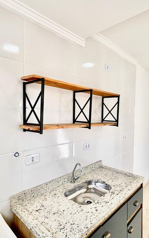 Apartamento para alugar com 37m², 2 quartos e sem vaga Apartamento para alugar com 37m², 2 quartos e sem vagaCozinha