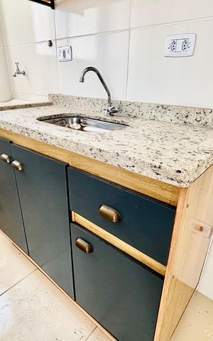 Apartamento para alugar com 37m², 2 quartos e sem vaga Apartamento para alugar com 37m², 2 quartos e sem vagaCozinha