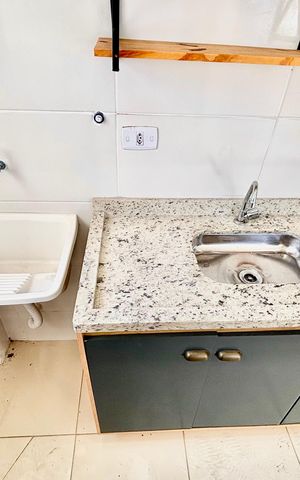 Apartamento para alugar com 37m², 2 quartos e sem vaga Apartamento para alugar com 37m², 2 quartos e sem vagaCozinha