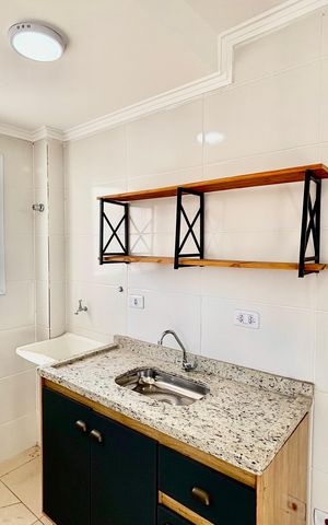Apartamento para alugar com 37m², 2 quartos e sem vaga Apartamento para alugar com 37m², 2 quartos e sem vagaCozinha