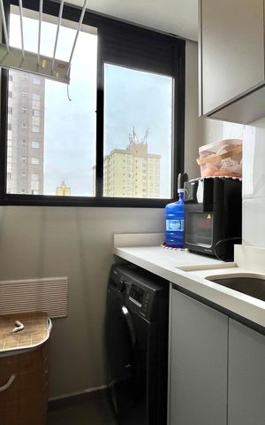 Apartamento à venda com 35m², 1 quarto e sem vaga Apartamento à venda com 35m², 1 quarto e sem vagaÁrea de Serviço