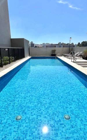 Apartamento à venda com 35m², 1 quarto e sem vaga Apartamento à venda com 35m², 1 quarto e sem vagaÁrea comum - Piscina