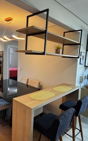 Apartamento à venda com 56m², 2 quartos e 1 vaga Apartamento à venda com 56m², 2 quartos e 1 vagaSala - Sala de Jantar