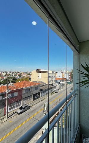 Apartamento à venda com 56m², 2 quartos e 1 vaga Apartamento à venda com 56m², 2 quartos e 1 vagaSala - Sala de Jantar Varanda