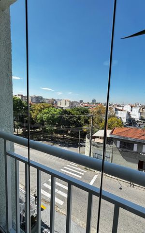 Apartamento à venda com 56m², 2 quartos e 1 vaga Apartamento à venda com 56m², 2 quartos e 1 vagaSala - Sala de Jantar Varanda
