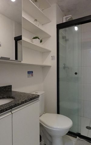 Studio à venda com 28m², 1 quarto e sem vagaBanheiro