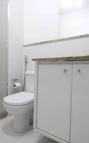 Apartamento à venda com 112m², 3 quartos e 2 vagasBanheiro social